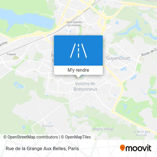 Rue de la Grange Aux Belles plan