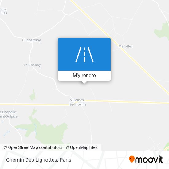 Chemin Des Lignottes plan