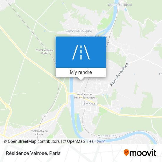 Résidence Valrose plan