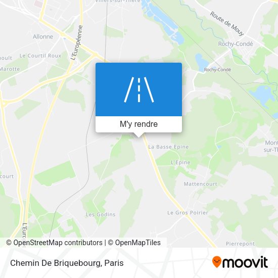 Chemin De Briquebourg plan