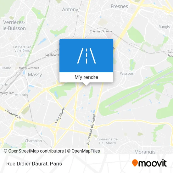 Rue Didier Daurat plan