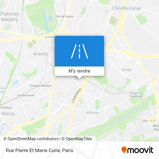 Rue Pierre Et Marie Curie plan
