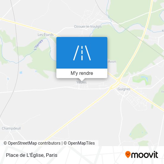 Place de L'Église plan
