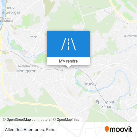 Allée Des Anémones plan