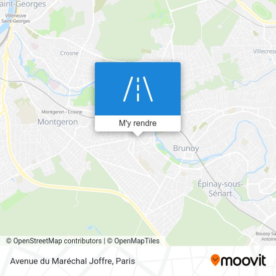 Avenue du Maréchal Joffre plan
