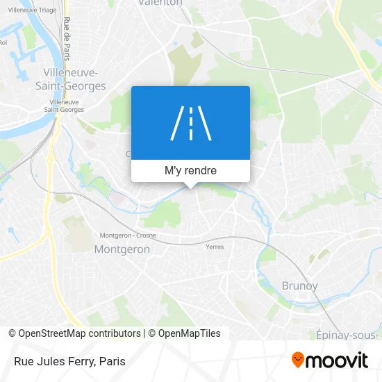 Rue Jules Ferry plan