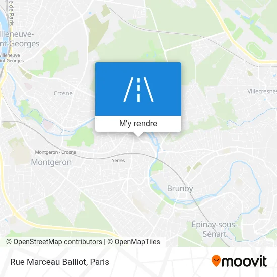 Rue Marceau Balliot plan