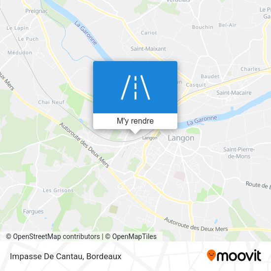 Impasse De Cantau plan