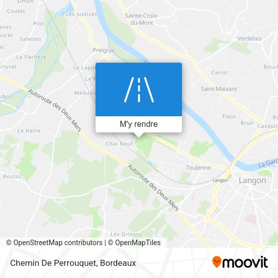 Chemin De Perrouquet plan