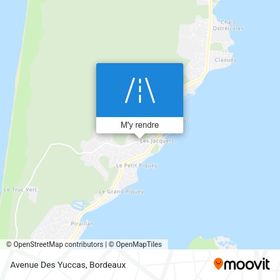 Avenue Des Yuccas plan