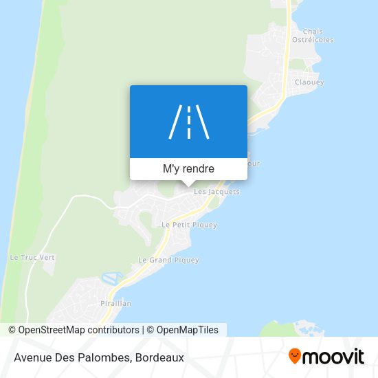 Avenue Des Palombes plan