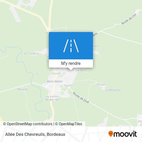 Allée Des Chevreuils plan