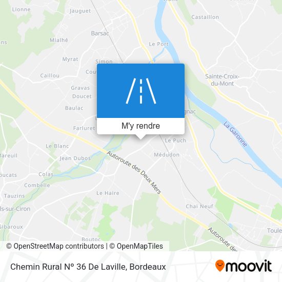 Chemin Rural Nº 36 De Laville plan