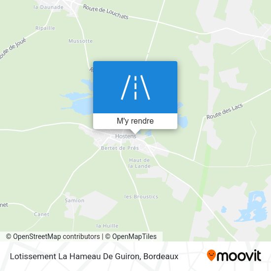 Lotissement La Hameau De Guiron plan