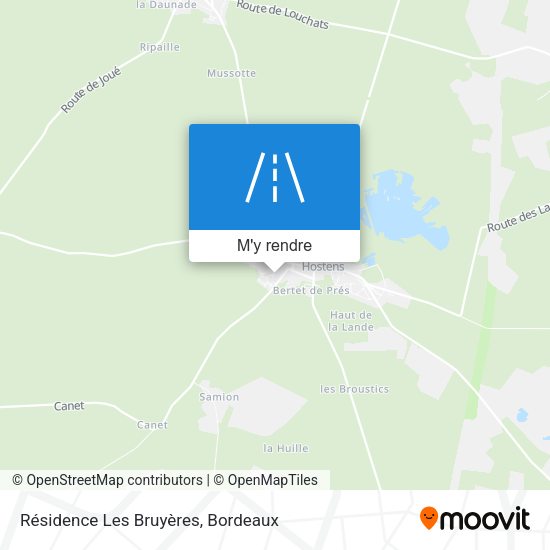 Résidence Les Bruyères plan