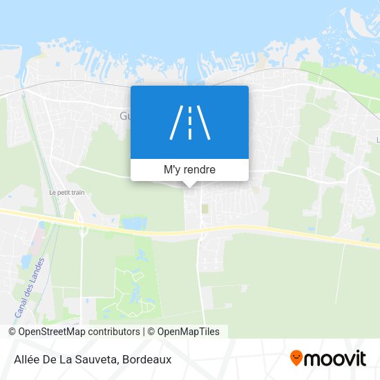 Allée De La Sauveta plan