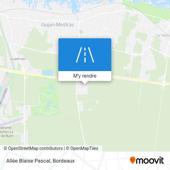 Allée Blaise Pascal plan