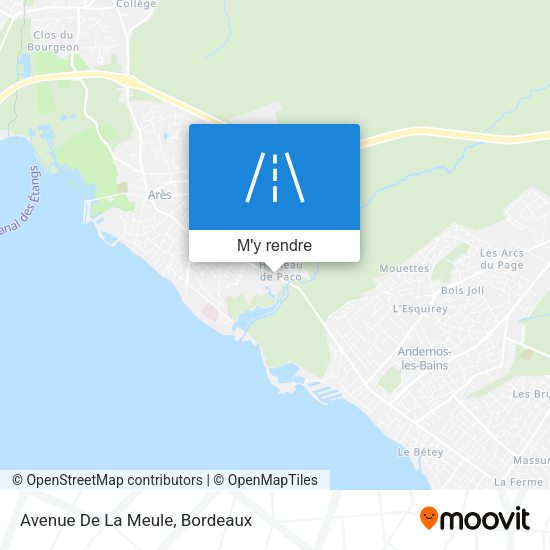 Avenue De La Meule plan