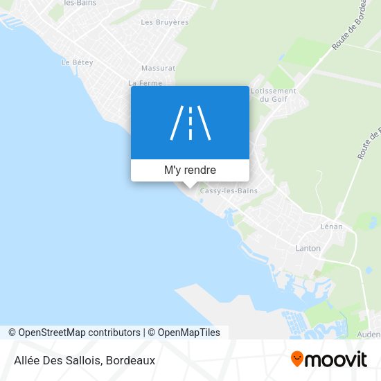 Allée Des Sallois plan