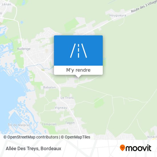 Allée Des Treys plan