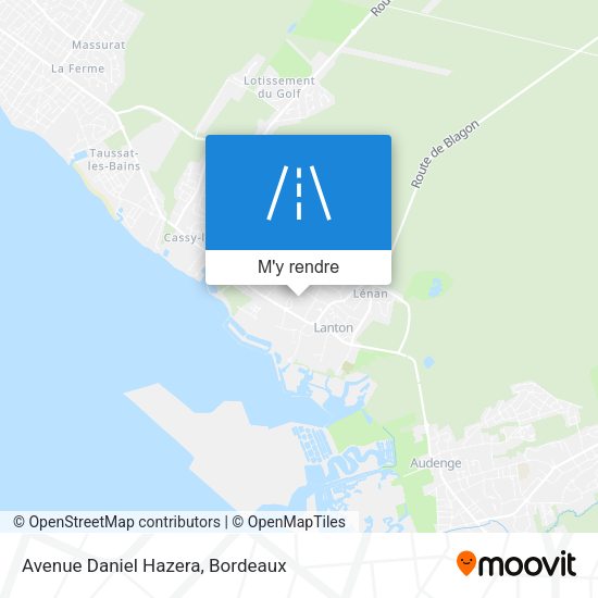 Avenue Daniel Hazera plan