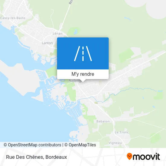 Rue Des Chênes plan