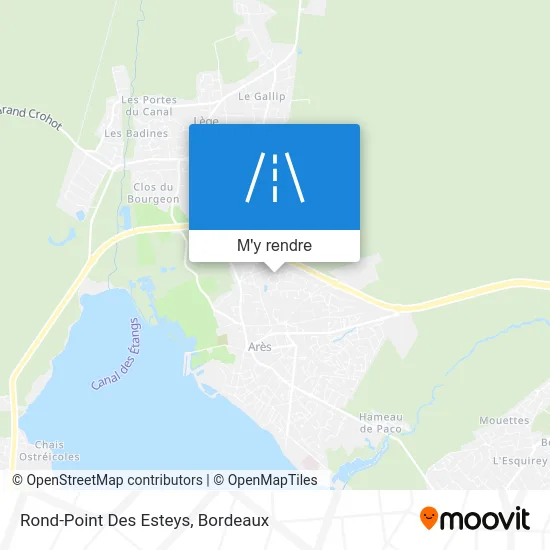 Rond-Point Des Esteys plan