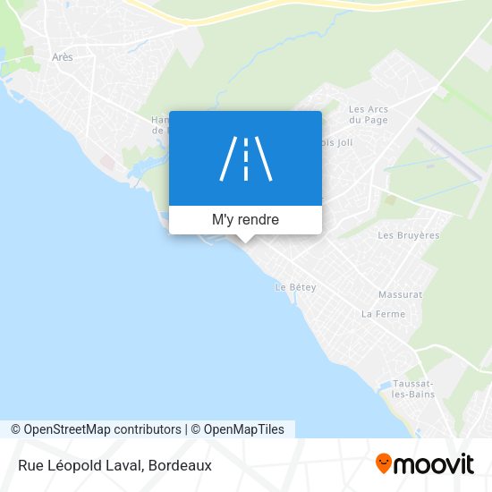 Rue Léopold Laval plan