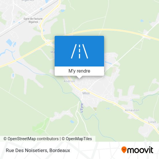 Rue Des Noisetiers plan