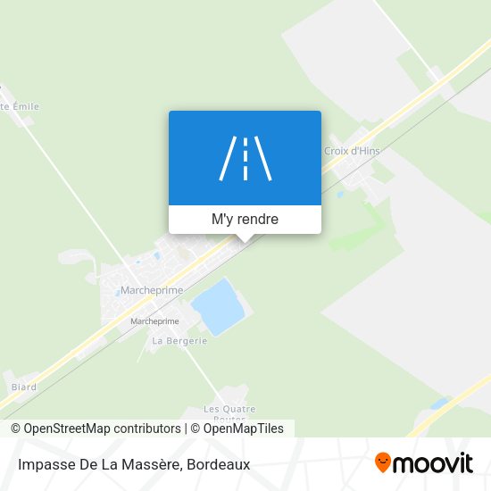 Impasse De La Massère plan