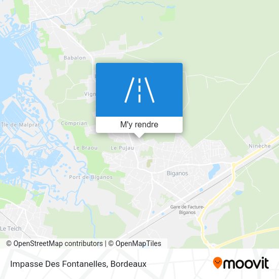 Impasse Des Fontanelles plan