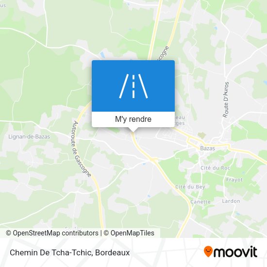 Chemin De Tcha-Tchic plan