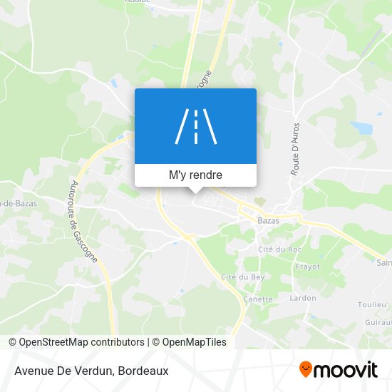 Avenue De Verdun plan