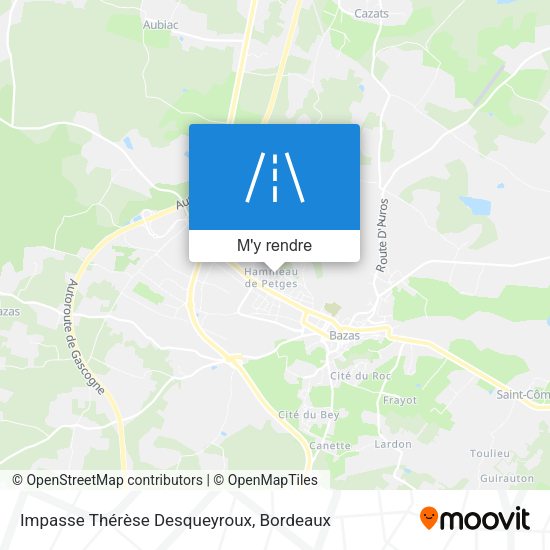 Impasse Thérèse Desqueyroux plan