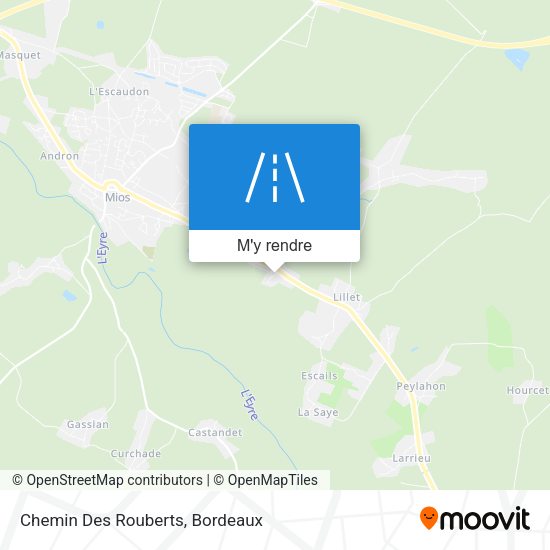Chemin Des Rouberts plan