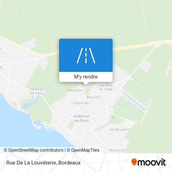 Rue De La Louvèterie plan