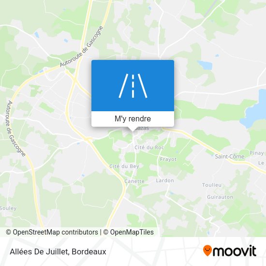 Allées De Juillet plan