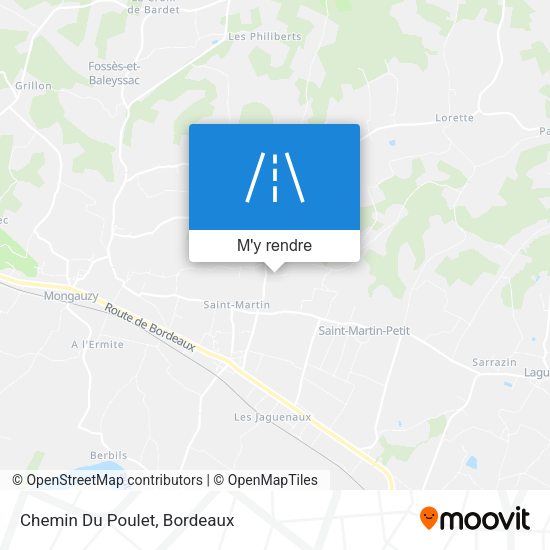 Chemin Du Poulet plan