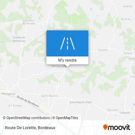 Route De Lorette plan