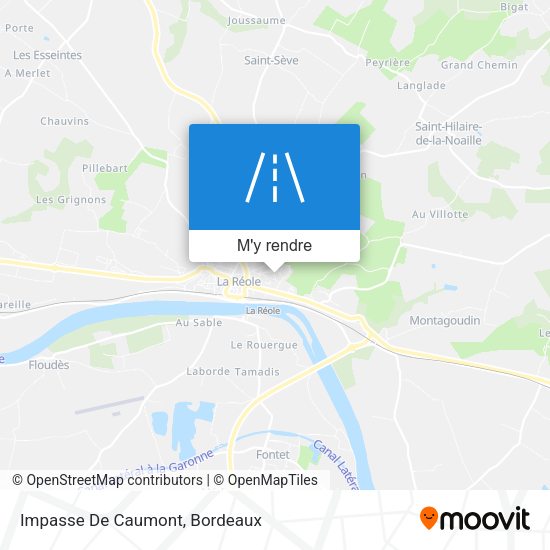Impasse De Caumont plan