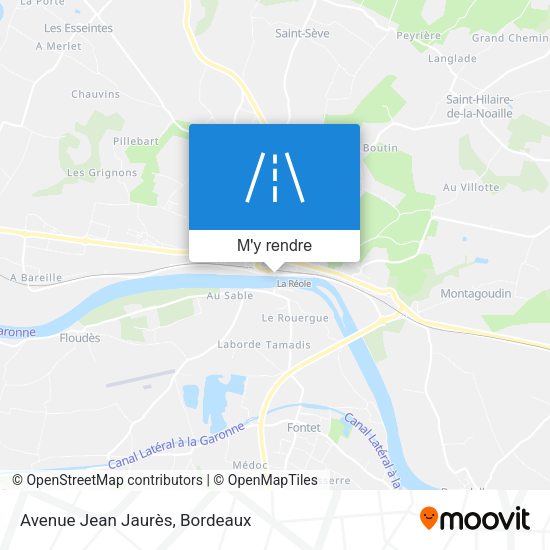 Avenue Jean Jaurès plan