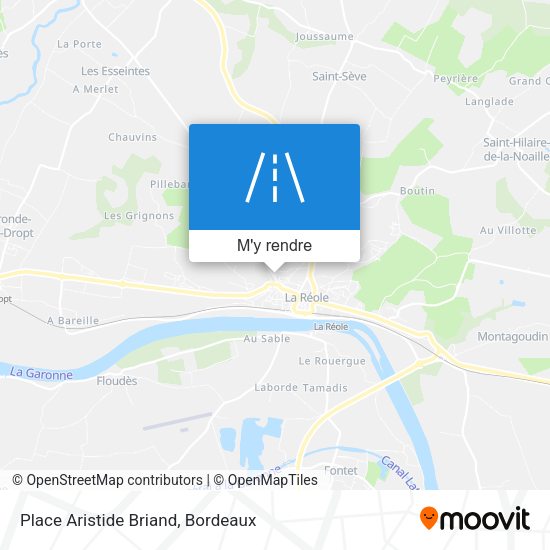 Place Aristide Briand plan