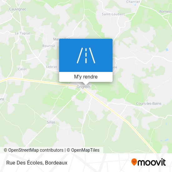 Rue Des Écoles plan