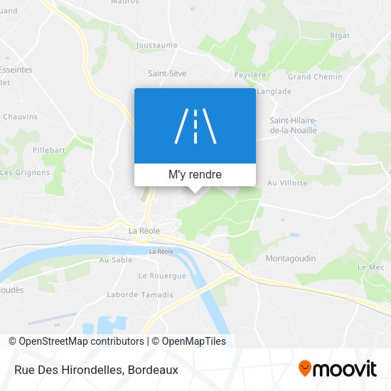 Rue Des Hirondelles plan