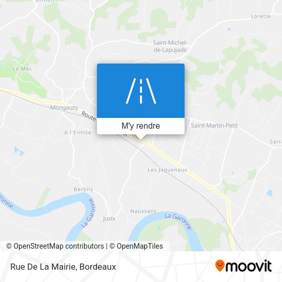 Rue De La Mairie plan