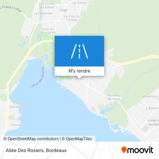 Allée Des Rosiers plan