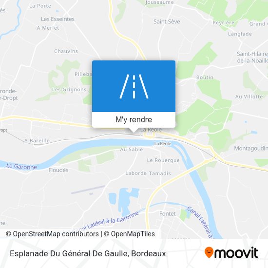 Esplanade Du Général De Gaulle plan