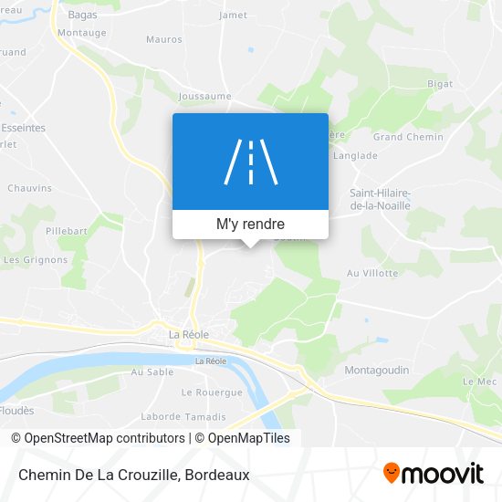 Chemin De La Crouzille plan