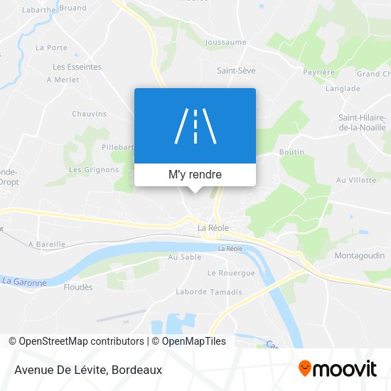 Avenue De Lévite plan