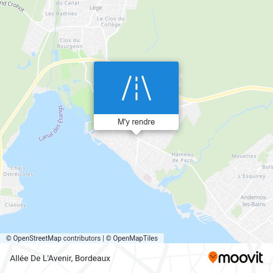 Allée De L'Avenir plan